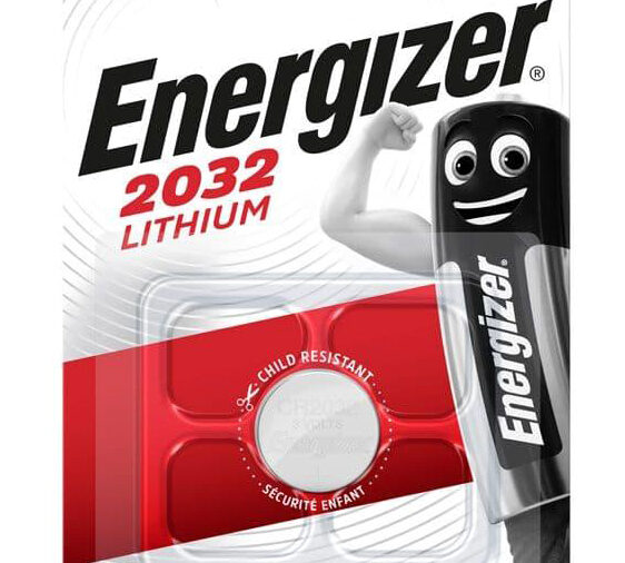 ENERGIZER μπαταρία λιθίου CR2032, 3V, 1τμχ