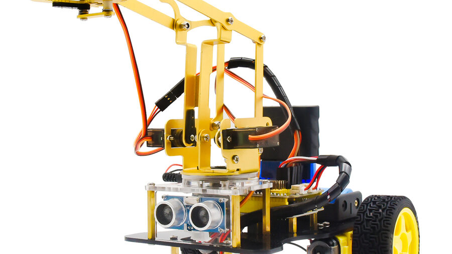 KEYESTUDIO 4DOF mechanical robot arm car kit KS0520, για Arduino