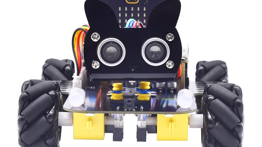 KEYESTUDIO 4WD mecanum robot car KS4031, για Micrο:bit, LEGO compatible