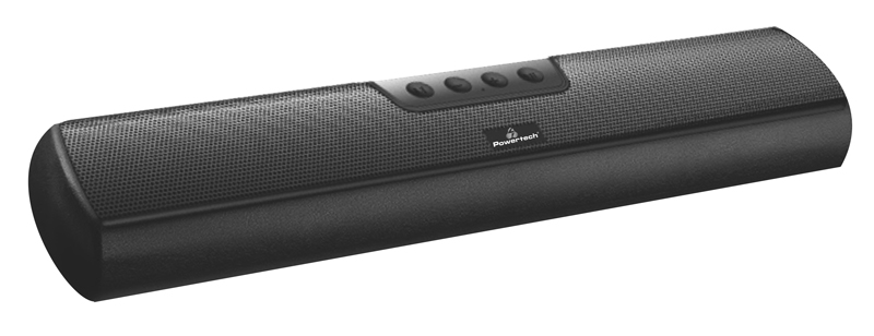 POWERTECH soundbar PT-989, 20W RMS, TWS, 3600mAh, μαύρο