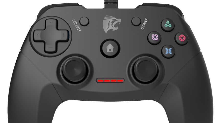 ROAR ενσύρματο gamepad R100WD, με vibration, PC, PS3 & Android TV box