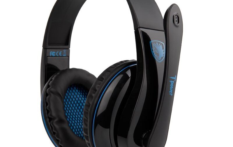 SADES Gaming headset Tpower με 40mm ακουστικά, Blue