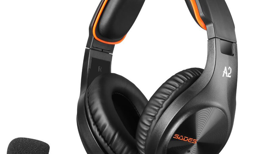 SADES Gaming Headset A2, multiplatform, 3.5mm, μαύρα