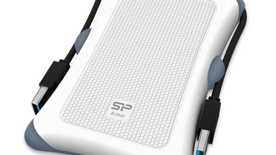 SILICON POWER εξωτερικός HDD Armor A30, 1TB, USB 3.2, λευκός