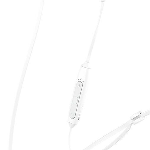 CELEBRAT earphones A20 με μαγνήτη, Bluetooth, 10mm, 70mAh, λευκά