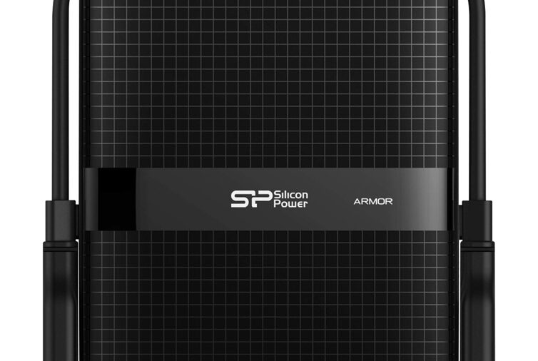 SILICON POWER εξωτερικός HDD Armor A60, 1TB, USB 3.2, μαύρος