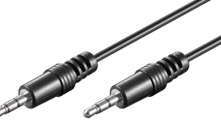 GOOBAY καλώδιο ήχου 3.5mm 51658, 3 pin stereo, copper, 1.5m, μαύρο