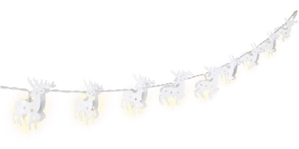 57945 GOOBAY LED λαμπάκια με τάρανδους 57945, 3000K, 1.3m, 5lm, IP20, 10 LEDs