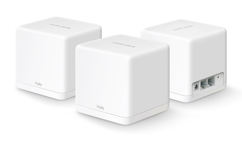 MERCUSYS Mesh Wi-Fi System Halo H30G, 1.3Gbps Dual Band, 3τμχ, Ver. 1.0