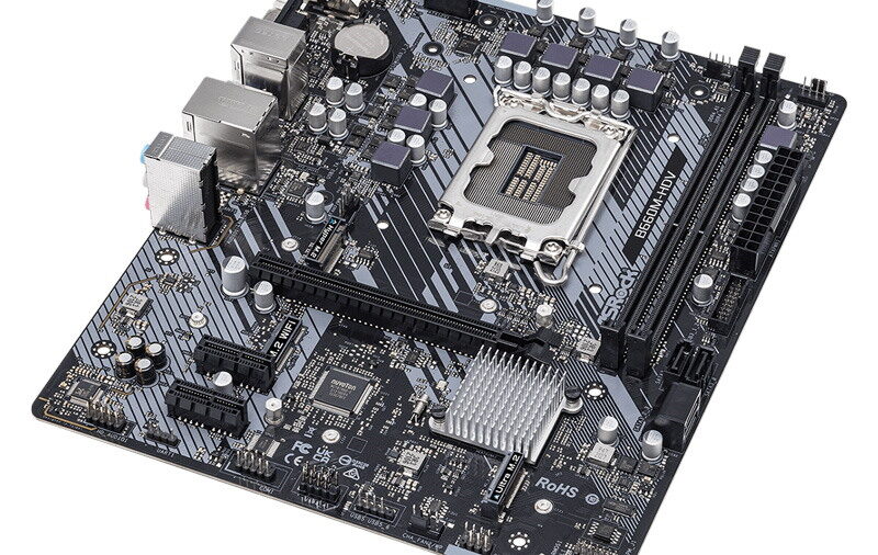 ASROCK μητρική B660M-HDV, 2x DDR4, s1700, USB 3.2 Gen1, mATX