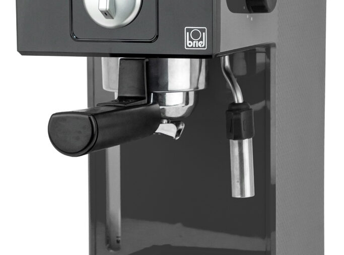 BRIEL μηχανή espresso A1, 1000W, 20 bar, μαύρη