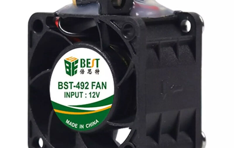 BEST mini fan BST-492, για επισκευή smartphone, 12V, 6000RPM