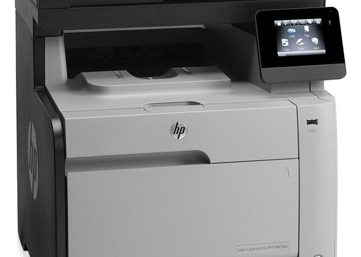 HP used Εκτυπωτής LaserJet M476dn, Color, MFP, με toner