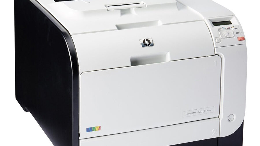 HP used Printer M451dn, Laser, Color, low toner