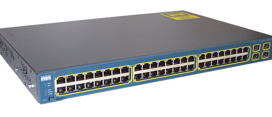 CISCO used Catalyst 3560G-48PS, Switch, 48 ports, Managed