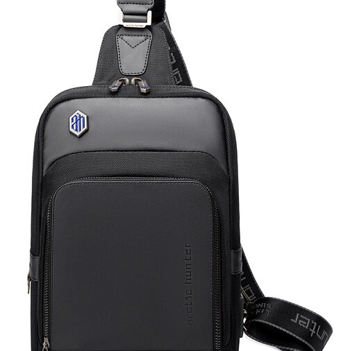 ARCTIC HUNTER τσάντα Crossbody XB00116 με θήκη για tablet, 7L, μαύρη