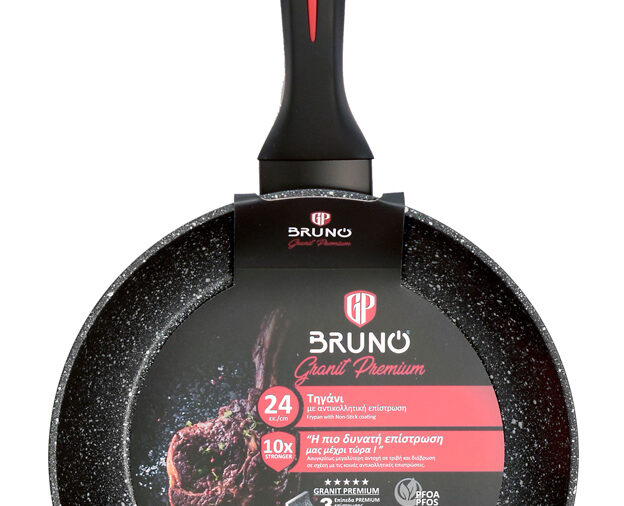 BRUNO τηγάνι Granit Premium BRN-0112 με αντικολλητική επίστρωση, 24cm