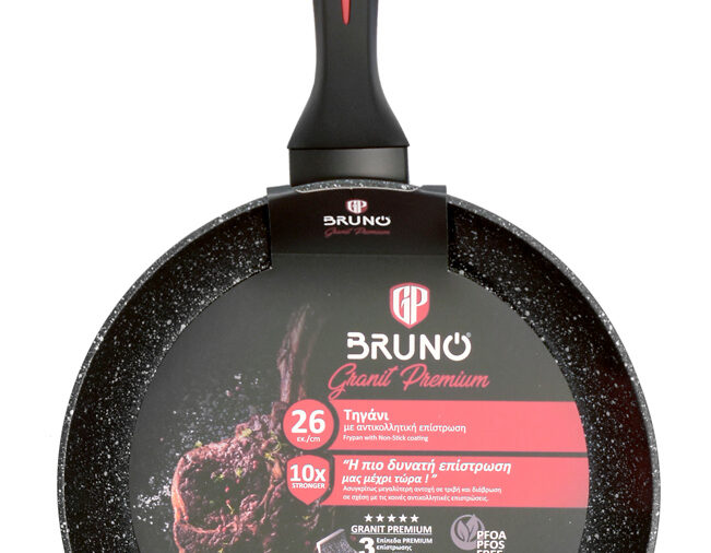 BRUNO τηγάνι Granit Premium BRN-0113 με αντικολλητική επίστρωση, 26cm