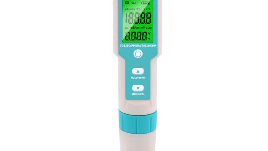 NOYAFA tester ποιότητας νερού C-600, TDS/EC/PH/SALT/S.G/ORP/0-60 °C