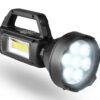LTC ηλιακός φακός εργασίας LXLL254, 3W LED, 500lm, 1200mAh, IP65