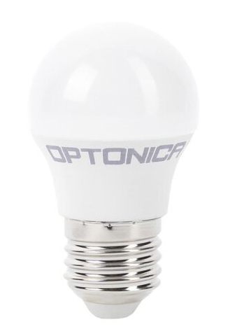 OPTONICA LED λάμπα G45 1338, 8W, 2700K, 710lm, E27