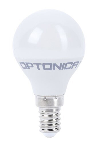 OPTONICA LED λάμπα G45 1403, 5.5W, 2700K, 450lm, E14