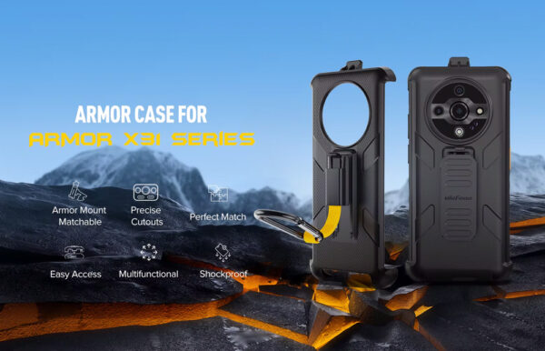 ULEFONE θήκη προστασίας για Armor X31 series, μαύρη