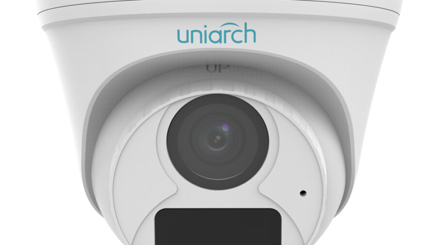 UNIARCH IP κάμερα IPC-T124-APF28K, 2.8mm, 4MP, IP67, PoE, SD, IR 30m