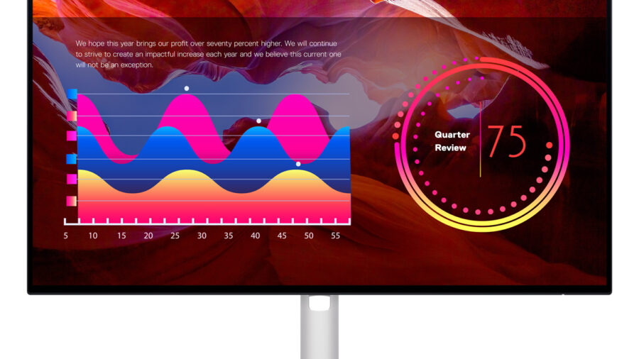 DELL used οθόνη U2422H IPS-LED, 23.8", 1920x1080, HDMI/DisplayPort, Grade B