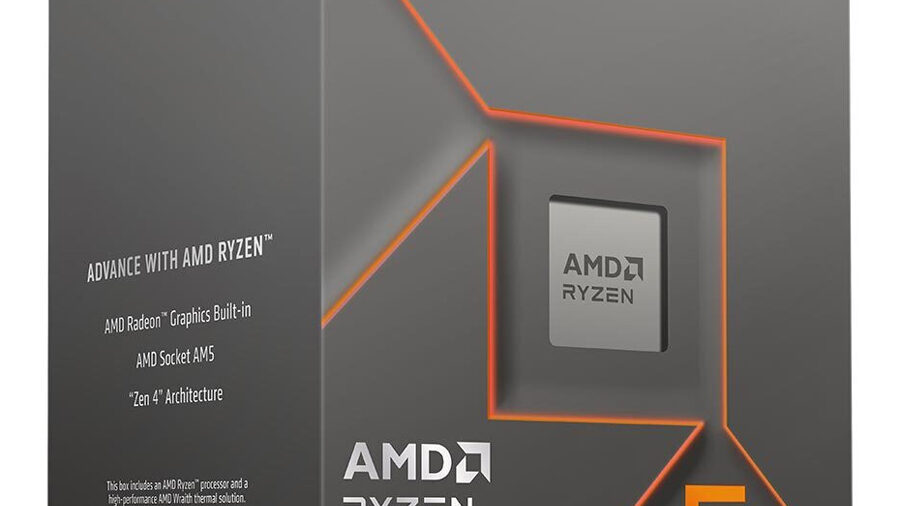 AMD CPU Ryzen 5 8500G, 3.5GHz, 6 Cores, AM5, 22MB, Wraith cooler