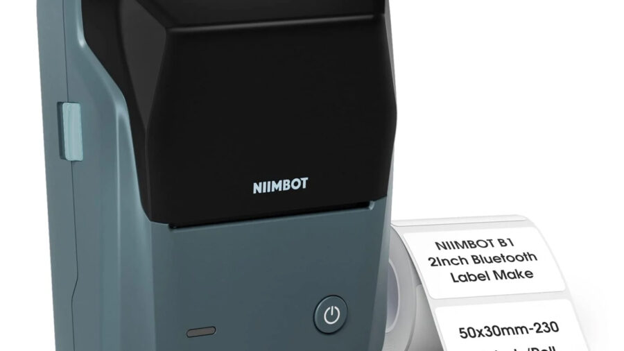 NIIMBOT smart θερμικός εκτυπωτής ετικετών B1, 203dpi, Bluetooth, μπλε