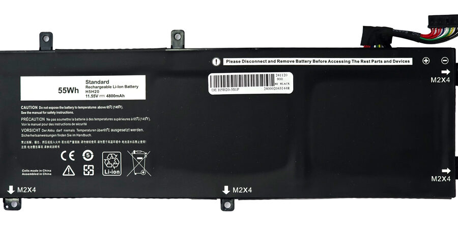 POWERTECH συμβατή μπαταρία H5H20 για DELL Precision 5510/5520/5530