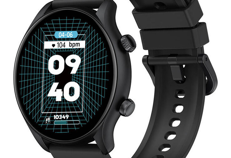 ZEBLAZE smartwatch Btalk 3 Plus, heart rate, 1.39" IPS, μαύρο