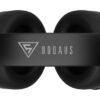 DOQAUS headphones DESIGN 3, ασύρματα & ενσύρματα, Φ40mm, 600mAh, μαύρα