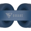 DOQAUS headphones DESIGN 3, ασύρματα & ενσύρματα, Φ40mm, 600mAh, μπλε