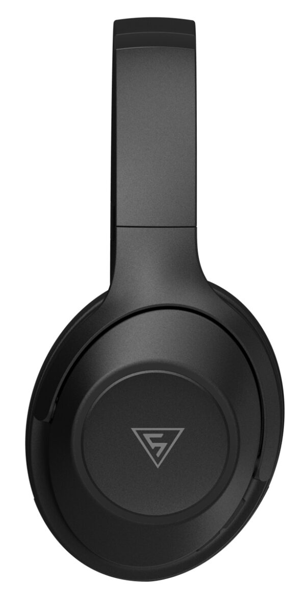 DOQAUS headphones FOCUS 5, ασύρματα & ενσύρματα, Φ40mm, 1000mAh, μαύρα