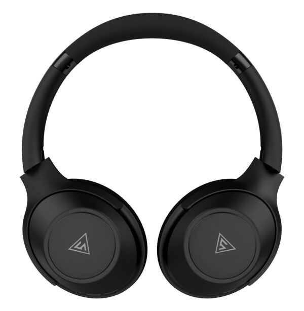 DOQAUS headphones FOCUS 5, ασύρματα & ενσύρματα, Φ40mm, 1000mAh, μαύρα