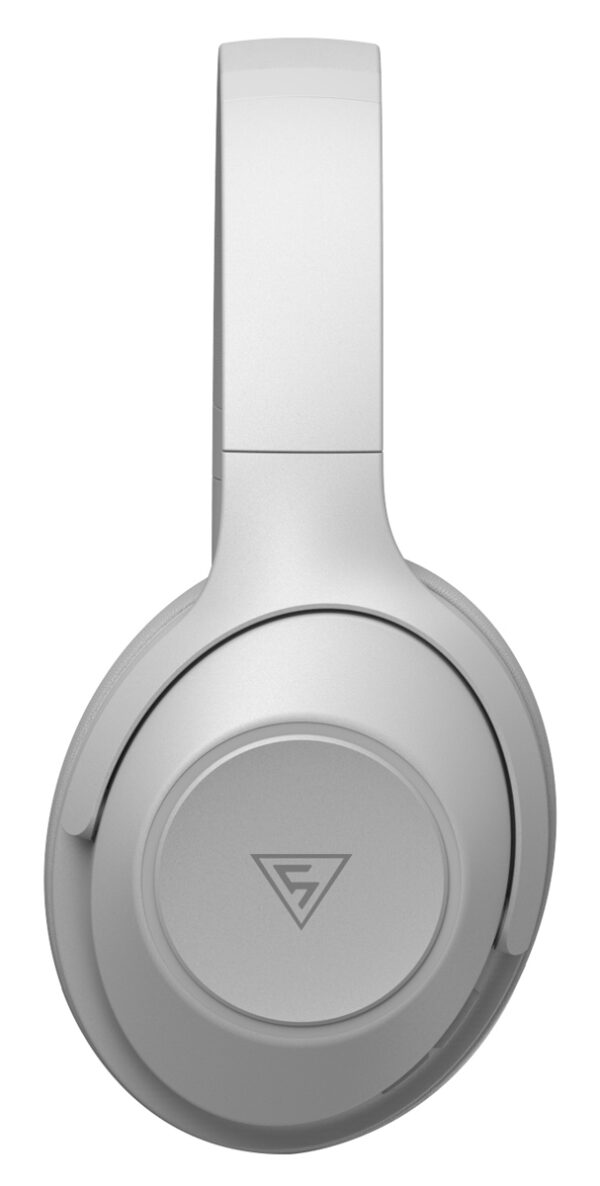 DOQAUS headphones FOCUS 5, ασύρματα & ενσύρματα, Φ40mm, 1000mAh, γκρι