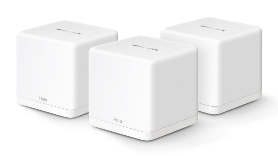 MERCUSYS Mesh WiFi 6 System Halo H60X, 1500Mbps Dual Band, 3τμχ, V.1.0