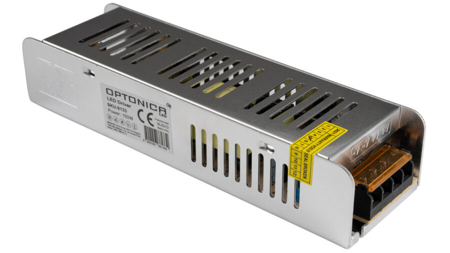 OPTONICA τροφοδοτικό LED καλωδιοταινίας 6133, 150W, 12V/12.5A