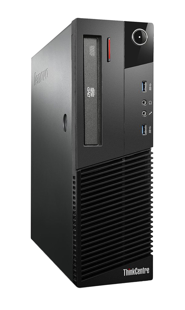 LENOVO PC ThinkCentre M93P SFF, Refurbished Grade A Repainted, i3-4130, 8GB, 500GB, DVD, FreeDOS