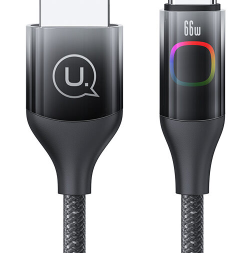 USAMS καλώδιο USB-C σε USB US-SJ636, 66W, 1.2m, μαύρο