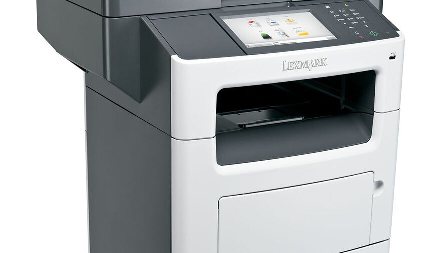 LEXMARK used MFP Printer MX611DHE, laser, mono, low toner